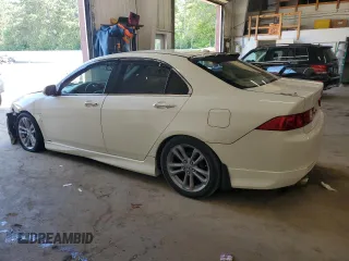 2005 Acura TSX with VIN JH4CL968X5C010626, listed as a Copart auction lot 63658785 with 187,350 mi miles and Salvage title. Bid and sale history available at DreamBid. Image 2.