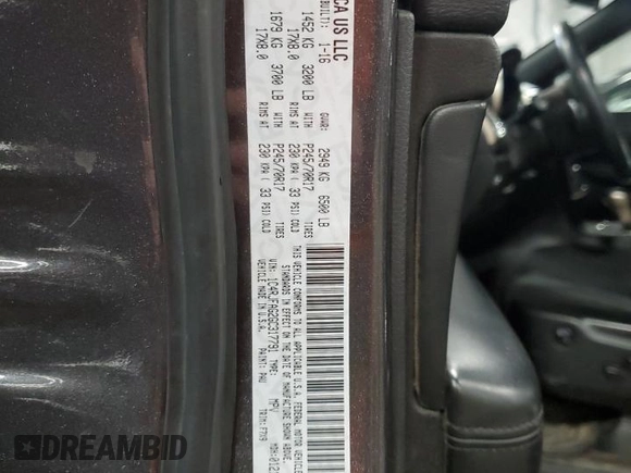 2016 Jeep Grand Cherokee Laredo with VIN 1C4RJFAG2GC317791, listed as a Copart auction lot 51296425 with 188,488 mi miles and Salvage title. Bid and sale history available at DreamBid. Image 14.