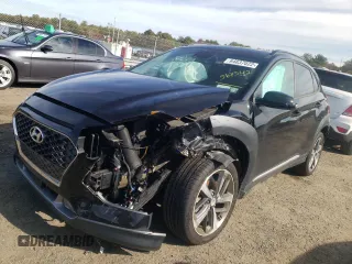 2020 Hyundai Kona Ultimate with VIN KM8K5CA5XLU567542, listed as a Copart auction lot 64837022 with 9,976 mi miles. Bid and sale history available at carsss.com. Image 2.
