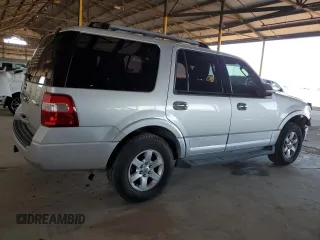 2010 Ford Expedition SSV with VIN 1FMJU1F53AEA00625, listed as a Copart auction lot 61420585 with 126,334 mi miles and Salvage title. Bid and sale history available at DreamBid. Image 3.