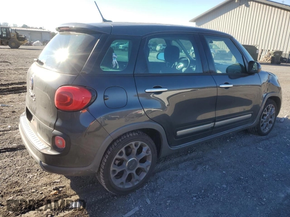 2014 FIAT 500L Trekking with VIN ZFBCFADH9EZ020500, listed as a Copart auction lot 81260564 with 75,433 mi miles and Salvage Title. Bid and sale history available at carsss.com. Image 3.