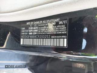 2012 Mercedes-Benz C 300 Sport z VIN WDDGF8BB8CR200253, wystawiony jako IAAI lot #42735797 z przebiegiem 140 277 mil mil oraz . Historia ofert i sprzedaży dostępna na DreamBid. Obrazek 9.