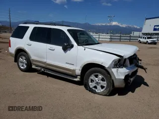 2005 Ford Explorer Eddie Bauer z VIN 1FMZU74W55UB03610, wystawiony jako Copart lot #58259655 z przebiegiem 63 644 mil mil oraz Szkoda całkowita • Salvage title. Historia ofert i sprzedaży dostępna na DreamBid. Obrazek 4.