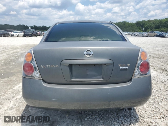 2006 Nissan Altima S with VIN 1N4AL11D76C205718, listed as a Copart auction lot 60190495 with 194,247 mi miles and Salvage title. Bid and sale history available at DreamBid. Image 6.