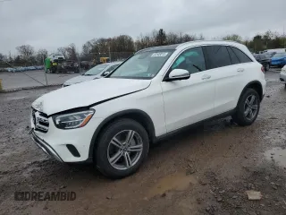 2022 Mercedes-Benz GLC 300 z VIN W1N0G8EB6NV373390, wystawiony jako Copart lot #52508015 z przebiegiem 38 971 mil mil oraz Szkoda całkowita • Salvage title. Historia ofert i sprzedaży dostępna na DreamBid. Obrazek 1.