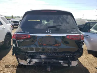 2021 Mercedes-Benz GLS 450 with VIN 4JGFF5KE5MA566388, listed as a Copart auction lot 60501554 with 29,260 mi miles and Salvage Title. Bid and sale history available at DreamBid. Image 6.