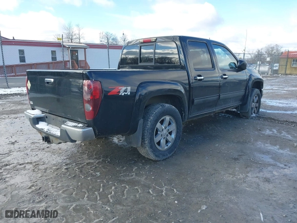 2012 Chevrolet Colorado LT w/2LT with VIN 1GCHTDFE5C8100654, listed as a IAAI auction lot 41213103 with 230,065 mi miles. Bid and sale history available at carsss.com. Image 4.