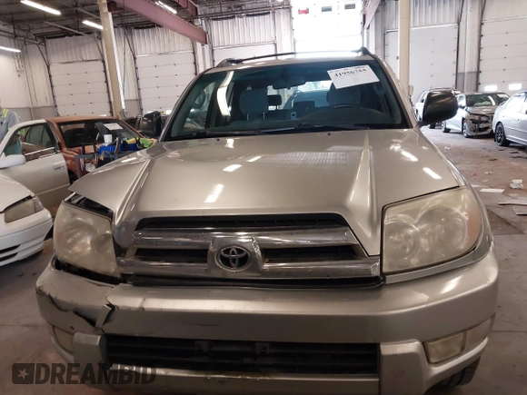 2004 Toyota 4Runner SR5 with VIN JTEBU14R340036942, listed as a IAAI auction lot 41956755 with 178,396 mi miles and . Bid and sale history available at DreamBid. Image 12.
