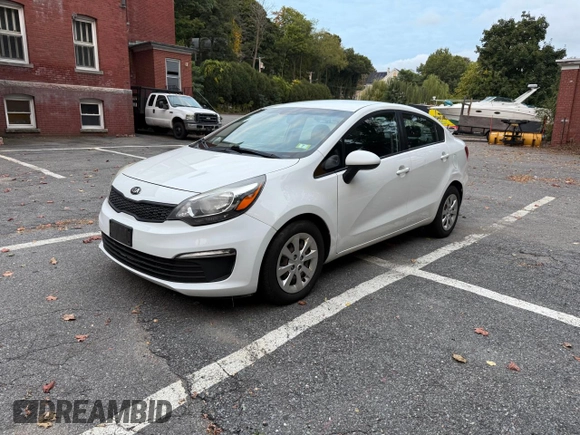 2016 Kia Rio LX with VIN KNADM4A32G6554537, listed as a Copart auction lot 73613264 with 135,127 mi miles and Clean Title. Bid and sale history available at DreamBid. Image 2.