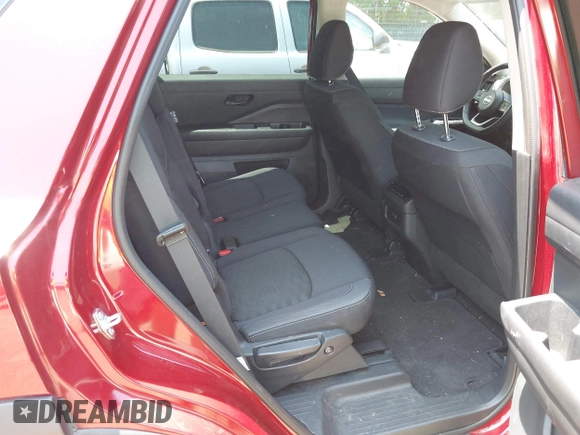 2024 Nissan Pathfinder SV with VIN 5N1DR3BC0RC281742, listed as a IAAI auction lot 42493713 with 23,318 mi miles and . Bid and sale history available at DreamBid. Image 8.
