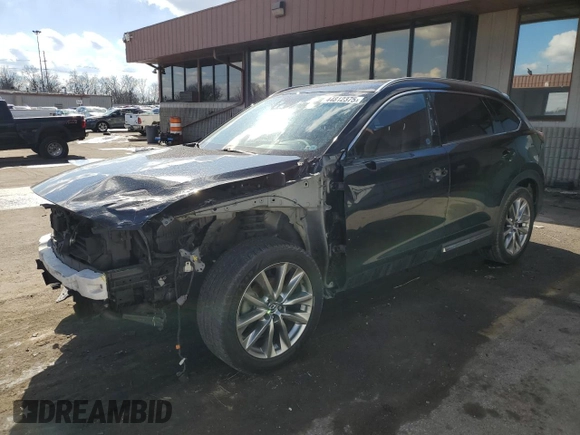 2017 Mazda CX-9 Signature with VIN JM3TCBEY3H0142750, listed as a Copart auction lot 44812375 with 116,479 mi miles and Salvage Title. Bid and sale history available at carsss.com. Image 1.