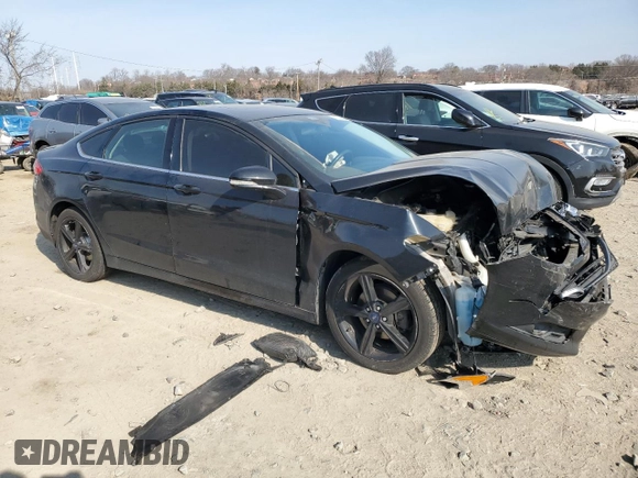 2016 Ford Fusion SE with VIN 3FA6P0H76GR266548, listed as a Copart auction lot 47586285 with 162,861 mi miles and Salvage Title. Bid and sale history available at DreamBid. Image 4.