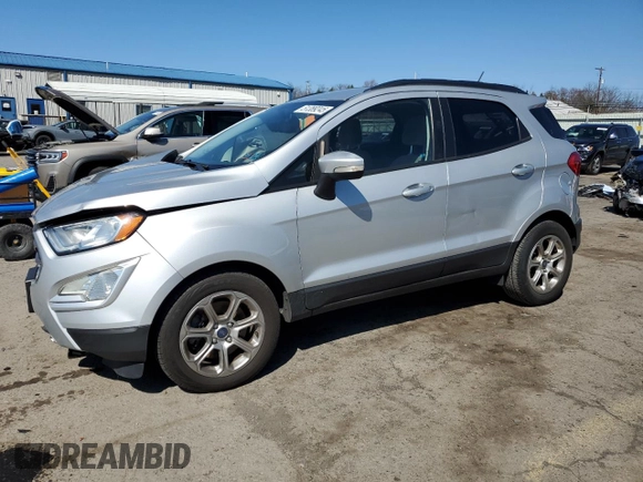 2018 Ford EcoSport SE with VIN MAJ3P1TE6JC184923, listed as a Copart auction lot 51389245 with 29,856 mi miles and Salvage Title. Bid and sale history available at carsss.com. Image 1.