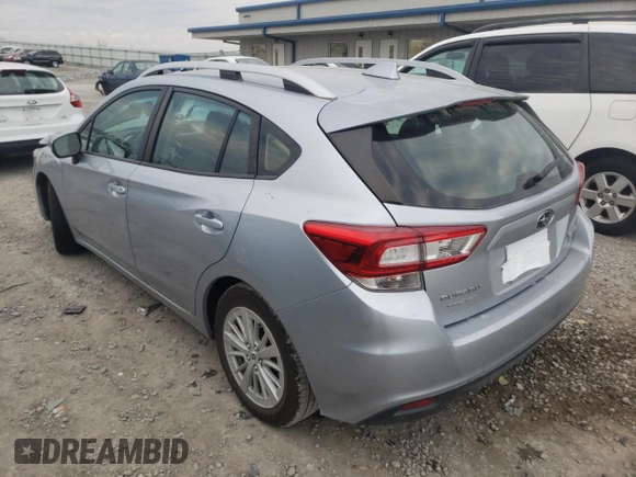 2018 Subaru Impreza Premium with VIN 4S3GTAB66J3723851, listed as a Copart auction lot 67365452 with 0 mi miles. Bid and sale history available at carsss.com. Image 3.