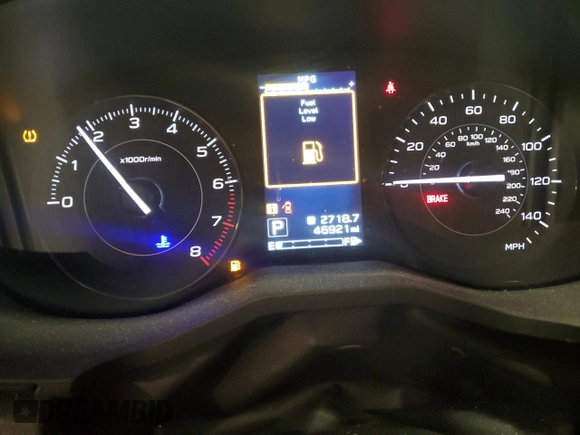 2021 Subaru Impreza with VIN 4S3GKAB61M3607464, listed as a Copart auction lot 51578755 with 46,921 mi miles and Salvage Title. Bid and sale history available at carsss.com. Image 9.