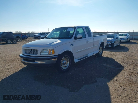 1998 Ford F-150 with VIN 1FTZX17W3WKB43668, listed as a IAAI auction lot 41243322 with 154,780 mi miles and . Bid and sale history available at DreamBid. Image 2.