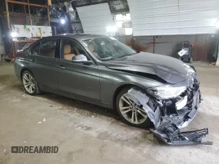 2016 BMW 3 Series 328i xDrive with VIN WBA8E3C59GK502613, listed as a Copart auction lot 63661805 with 127,559 mi miles and Salvage title. Bid and sale history available at DreamBid. Image 4.