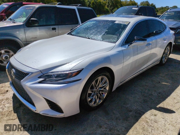 2019 Lexus LS 500 with VIN JTHB51FF4K5008165, listed as a Copart auction lot 73725824 with Not provided miles and Non repairable. Bid and sale history available at DreamBid. Image 1.