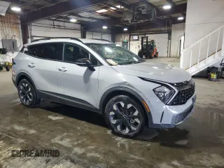 2023 Kia Sportage X-Line with VIN 5XYK6CAF4PG092584, listed as a Copart auction lot 71846724 with 16,284 mi miles and Salvage title. Bid and sale history available at DreamBid. Image 4.