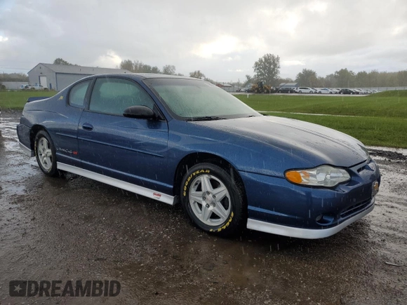 2003 Chevrolet Monte Carlo SS with VIN 2G1WX12K939343662, listed as a Copart auction lot 76054524 with 38,906 mi miles and Salvage Title. Bid and sale history available at carsss.com. Image 4.