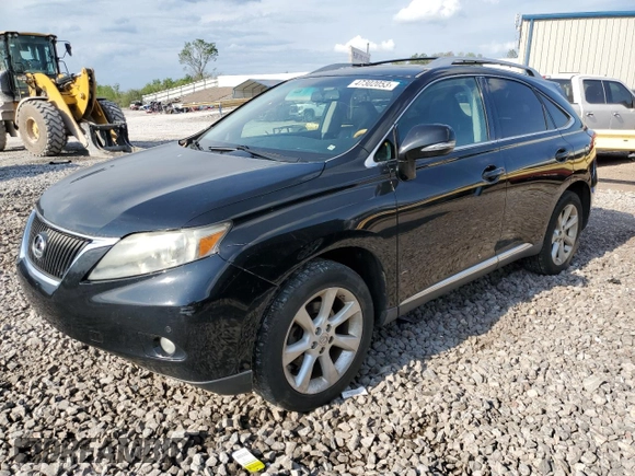 2011 Lexus RX 350 with VIN 2T2ZK1BA5BC045596, listed as a Copart auction lot 47302053 with 156,231 mi miles and Salvage Title. Bid and sale history available at carsss.com. Image 1.