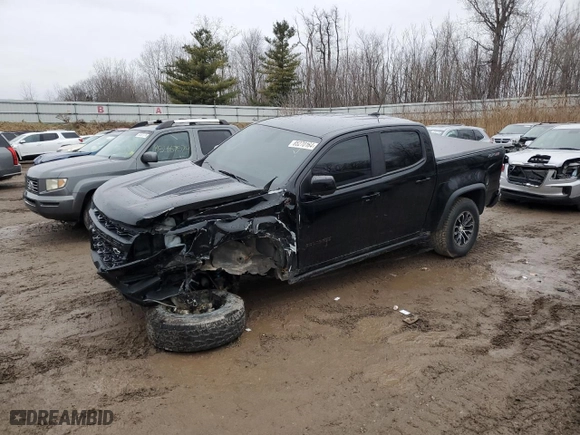 2022 Chevrolet Colorado 4WD ZR2 with VIN 1GCGTEEN5N1111166, listed as a Copart auction lot 85270164 with 60,564 mi miles and Non Repairable. Bid and sale history available at carsss.com. Image 1.