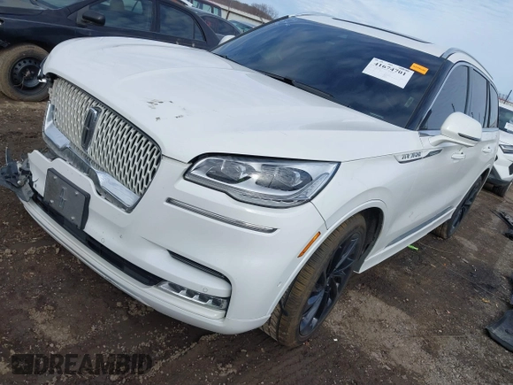 2021 Lincoln Aviator Reserve with VIN 5LM5J7XC5MGL18763, listed as a IAAI auction lot 41674701 with 92,284 mi miles and . Bid and sale history available at DreamBid. Image 18.