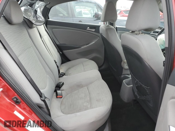 2016 Hyundai Accent SE with VIN KMHCT4AE7GU966849, listed as a Copart auction lot 44311155 with 129,176 mi miles and Salvage Title. Bid and sale history available at carsss.com. Image 10.