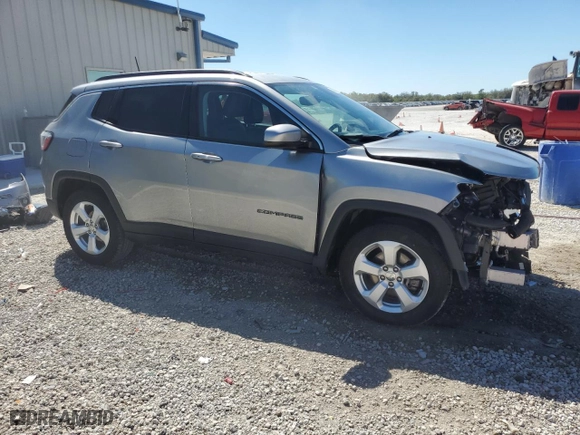 2019 Jeep Compass Latitude w/Sun/Wheel Pkg with VIN 3C4NJCBB3KT851606, listed as a Copart auction lot 48165805 with NaN miles and Salvage Title. Bid and sale history available at carsss.com. Image 4.