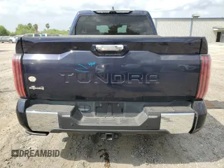 2024 Toyota Tundra 1794 Edition with VIN 5TFMC5DBXRX054928, listed as a Copart auction lot 50576405 with 22,898 mi miles and Salvage title. Bid and sale history available at DreamBid. Image 6.
