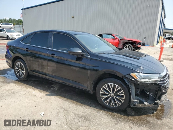 2019 Volkswagen Jetta S with VIN 3VWC57BU6KM243297, listed as a Copart auction lot 59267335 with 74,775 mi miles and Salvage title. Bid and sale history available at DreamBid. Image 4.