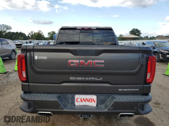 2020 GMC Sierra 1500 Denali with VIN 1GTU9FED3LZ171198, listed as a Copart auction lot 73564494 with 120,094 mi miles and Salvage title. Bid and sale history available at DreamBid. Image 6.