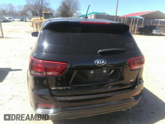 2019 Kia Sorento LX with VIN 5XYPG4A33KG538926, listed as a IAAI auction lot 41800638 with 72,175 mi miles. Bid and sale history available at carsss.com. Image 16.