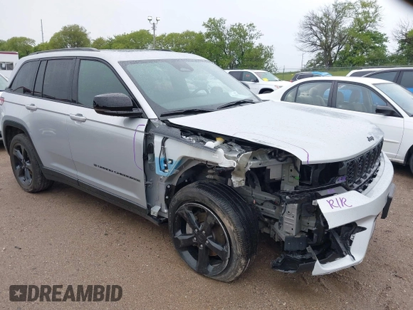 2023 Jeep Grand Cherokee Altitude with VIN 1C4RJHAG8PC611840, listed as a IAAI auction lot 42336992 with 41,100 mi miles and . Bid and sale history available at DreamBid. Image 1.