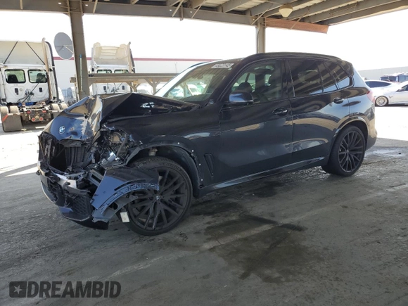 2020 BMW X5 xDrive40i with VIN 5UXCR6C02L9C72472, listed as a Copart auction lot 48023145 with 59,200 mi miles and Salvage title. Bid and sale history available at DreamBid. Image 1.