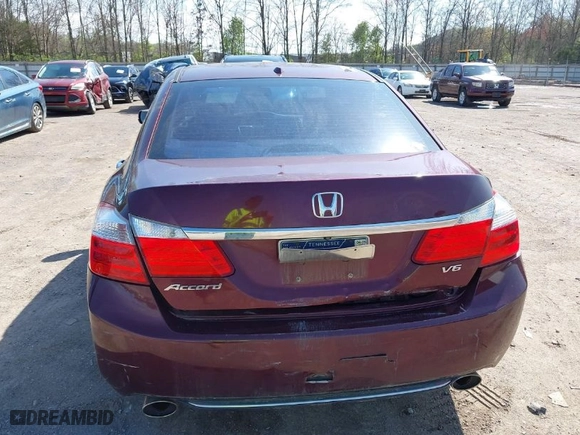 2014 Honda Accord Sedan EX-L with VIN 1HGCR3F84EA043728, listed as a IAAI auction lot 41919238 with 167,215 mi miles. Bid and sale history available at carsss.com. Image 6.