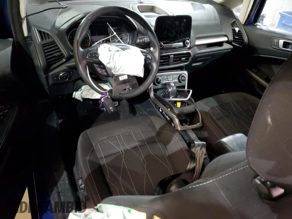 2019 Ford EcoSport SE with VIN MAJ6S3GLXKC265649, listed as a Copart auction lot 45130655 with 10,666 mi miles and Salvage Title. Bid and sale history available at carsss.com. Image 8.