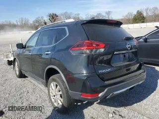 2019 Nissan Rogue SV with VIN KNMAT2MT4KP501737, listed as a Copart auction lot 49803705 with 119,024 mi miles and Salvage Title. Bid and sale history available at carsss.com. Image 2.