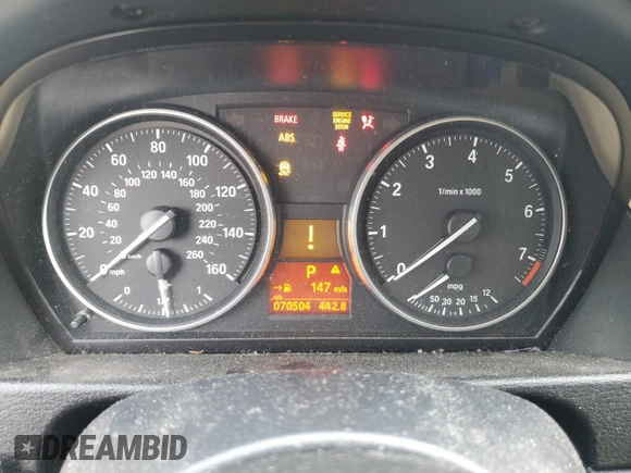 2014 BMW X1 xDrive28i with VIN WBAVL1C5XEVY14142, listed as a Copart auction lot 46693985 with 70,504 mi miles and Salvage Title. Bid and sale history available at carsss.com. Image 9.