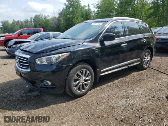 2015 Infiniti QX60 with VIN 5N1AL0MM5FC558485, listed as a Copart auction lot 60517335 with 101,343 mi miles and Clean title. Bid and sale history available at DreamBid. Image 1.