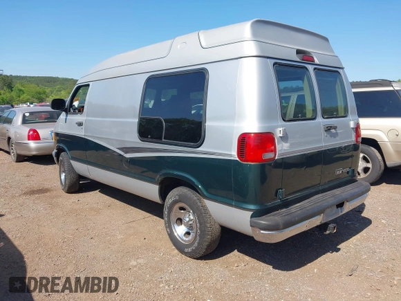 2002 Dodge Cargo Conversion with VIN 2B6HB11Y92K125396, listed as a IAAI auction lot 42036186 with 96,663 mi miles. Bid and sale history available at carsss.com. Image 3.