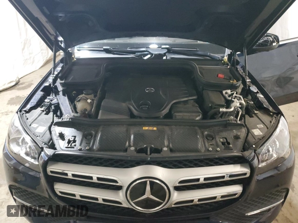 2021 Mercedes-Benz GLS 450 with VIN 4JGFF5KE0MA497741, listed as a Copart auction lot 69575484 with 36,648 mi miles and Salvage title. Bid and sale history available at DreamBid. Image 13.