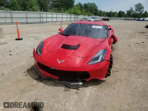 2016 Chevrolet Corvette Z51 3LT с VIN 1G1YM2D79G5112599, выставлен на аукционе Copart как лот 59691115 с пробегом 41 882 миль миль и Списание • Salvage title. История ставок и продаж доступна на DreamBid. Изображение 13.