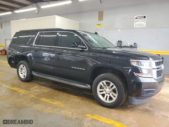 2015 Chevrolet Suburban LS with VIN 1GNSCHKC6FR746843, listed as a Copart auction lot 51783615 with 171,537 mi miles and Clean Title. Bid and sale history available at carsss.com. Image 4.