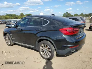 2015 BMW X6 xDrive35i with VIN 5UXKU2C55F0N77081, listed as a Copart auction lot 70188223 with 95,855 mi miles. Bid and sale history available at carsss.com. Image 2.
