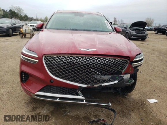 2022 Genesis GV70 2.5T z VIN KMUMADTB5NU072425, wystawiony jako Copart lot #54200445 z przebiegiem 41 199 mil mil oraz Szkoda całkowita • Salvage title. Historia ofert i sprzedaży dostępna na DreamBid. Obrazek 5.