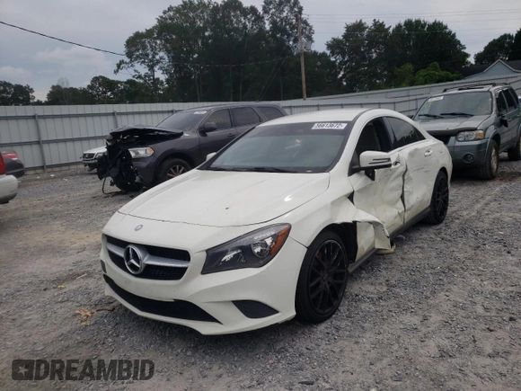 2015 Mercedes-Benz CLA 250 with VIN WDDSJ4EB0FN219890, listed as a Copart auction lot 56613672 with 168,628 mi miles and . Bid and sale history available at DreamBid. Image 2.