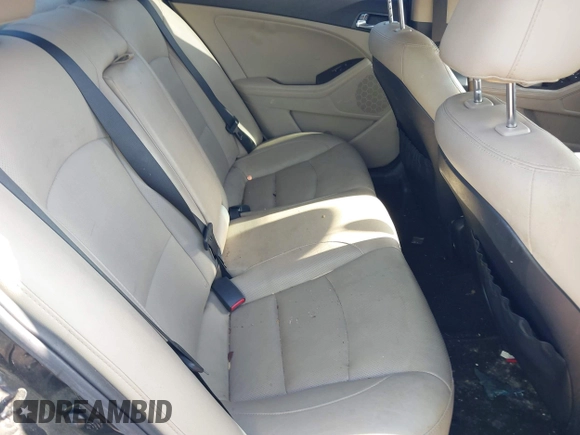 2014 Kia Optima EX with VIN 5XXGN4A70EG277871, listed as a IAAI auction lot 42183248 with 128,300 mi miles and . Bid and sale history available at carsss.com. Image 8.