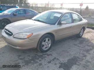 2001 Ford Taurus SEL with VIN 1FAFP56S41G168430, listed as a IAAI auction lot 41675537 with 165,336 mi miles. Bid and sale history available at carsss.com. Image 2.