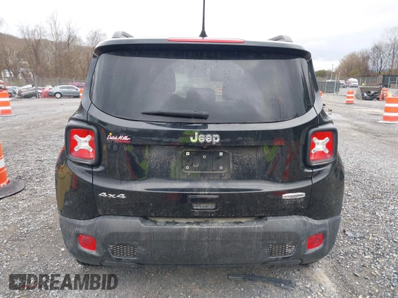 2020 Jeep Renegade Latitude with VIN ZACNJBBB0LPL10528, listed as a IAAI auction lot 41869827 with 36,765 mi miles and . Bid and sale history available at DreamBid. Image 16.